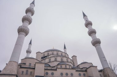 Yeni Merkez Cami, Bishkek, Kırgızistan. Yüksek kalite fotoğraf
