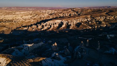 Gül vadisi Goreme Kapadokya hindisi. Yüksek kalite fotoğraf