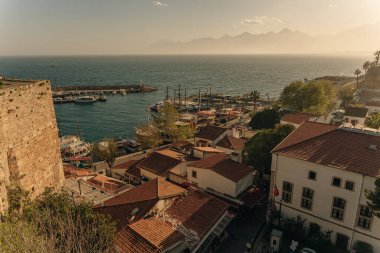 Harbor in Antalya old town or Kaleici in Turkey