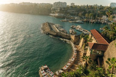 Harbor in Antalya old town or Kaleici in Turkey