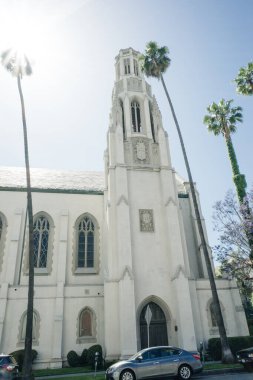 Los Angeles, ABD - Eylül, 2021 St. James Episcopal Kilisesi