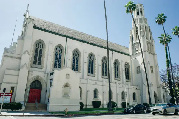 Los Angeles, ABD - Eylül, 2021 St. James Episcopal Kilisesi