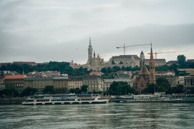Macaristan Budapeşte Tepesi 'ndeki Buda Şatosu Kraliyet Sarayı - Eylül, 2021. Yüksek kalite fotoğraf