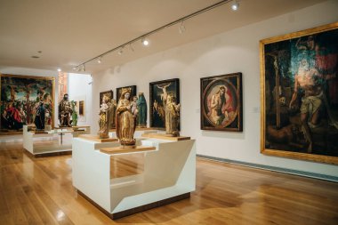 LOGRONO, İspanya - No, 2021 Müze, Müze, La Rioja. Yüksek kalite fotoğraf