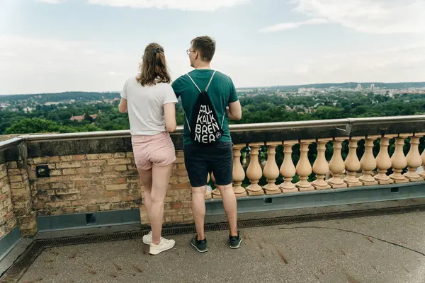 Brandenburg, Almanya - Kasım, 2021 Potsdam 'daki Pfingstberg' de Belvedere. Yüksek kalite fotoğraf