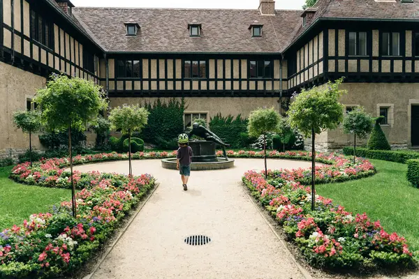 Cecilienhof Sarayı, New (Neuer) parkında, Potsdam, Almanya. Yüksek kalite fotoğraf