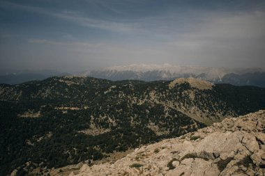 Kemer, Antalya, Türkiye. Tahtali Dagi, Lycian Olympus olarak da bilinir..