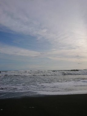 Güzel deniz manzarası. doğa arkaplanı