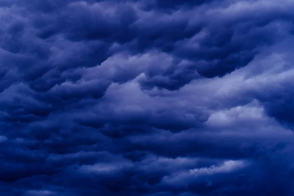Krásné Bouřkové Mraky Období Dešťů — Stock fotografie