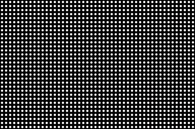 Siyah arkaplanda kar rengi noktalar