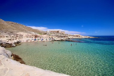 Amazing view of el Playazo de Rodalquilar, one of the most beautiful spots in Cabo de Gata natural park, Nijar, Spain.