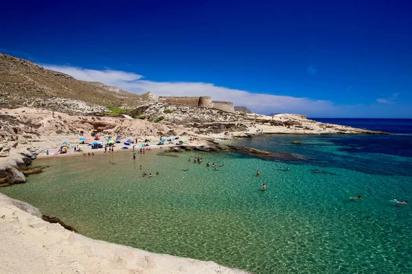 Amazing View Playazo Rodalquilar One Most Beautiful Spots Cabo Gata — Stock fotografie