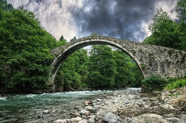 Мост Горная Река — стоковое фото