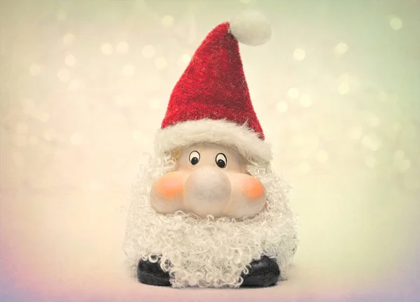 ヴィンテージクリスマスの休日のおもちゃ人形 — ストック写真