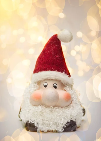 ヴィンテージクリスマスの休日のおもちゃ人形 — ストック写真