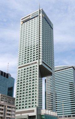 Skyscraper in downtown Warsaw, Poland