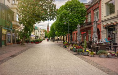 Sopot 'ta güneşli bir yaz sabahı