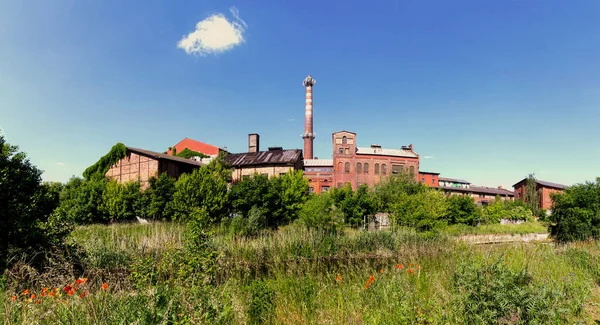 Alte Verlassene Fabrik Stadtrand Von London — Stockfoto