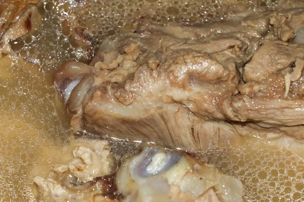 Pork Bone Soup Healthy Delicious — Stock Photo, Image