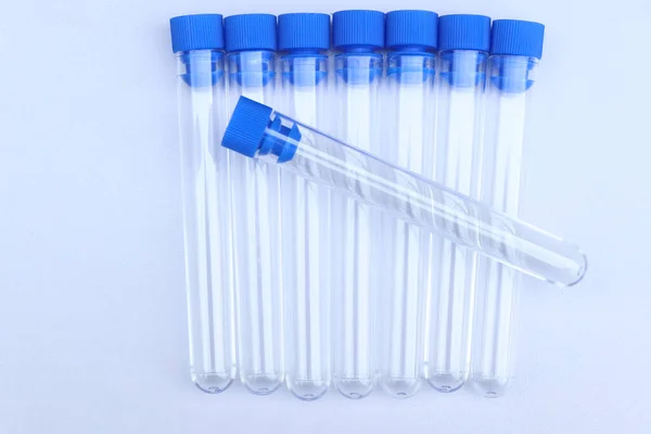 Laboratuvarda Bilim Tıp Için Test Tüpleri — Stok fotoğraf