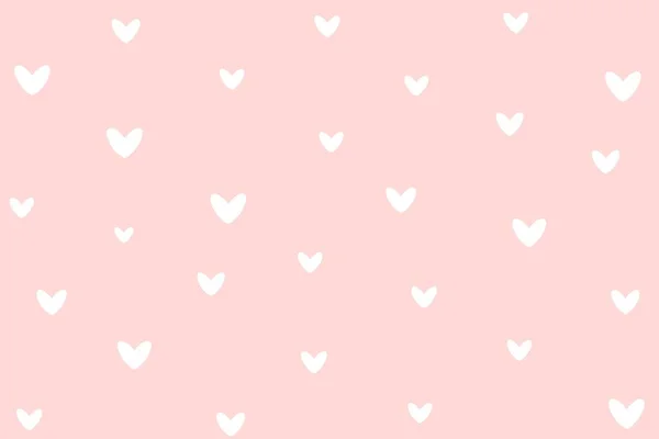 Heart Shaped Illustration Heart Card Valentine Day Background — Foto Stock