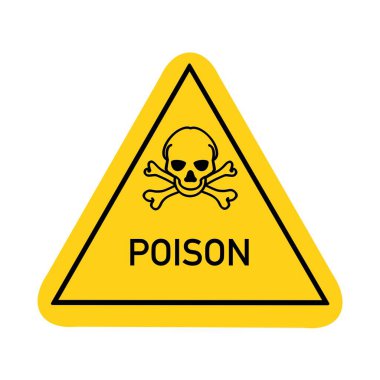 Toxic  symbol is used to warn of hazards, Symbols used in industry or laboratory 
