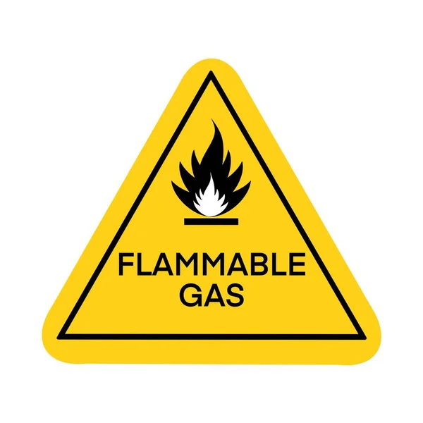 Flammable Symbol Used Warn Hazards Symbols Used Industry Laboratory — Fotografia de Stock