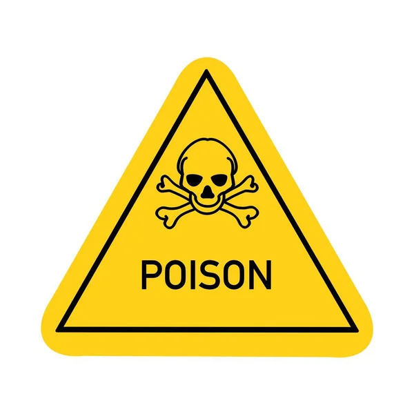 Toxic Symbol Used Warn Hazards Symbols Used Industry Laboratory — Stok fotoğraf