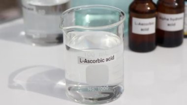l-ascorbic acid is a chemical ingredient in beauty product, chemicals used in laboratory experiments