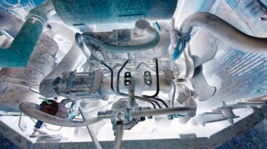 small car engine  Older Backhoes in industry, Old and durable engine