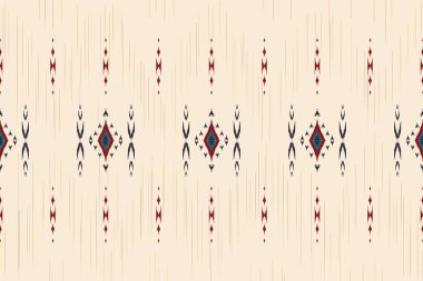 Resim, Ikat tekstil desenli duvar kağıdı baskısı, tekstil tasarımı için soyut