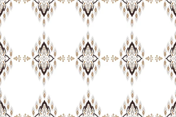 Illustration Ikat Printing Textile Pattern Wallpaper Abstract Textile Design — 스톡 사진
