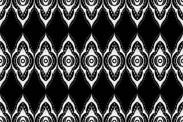 illustration ,Ikat printing textile pattern wallpaper, abstract for textile design