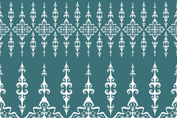 Ilustrace Ikat Potisk Textilní Vzor Tapety Abstraktní Pro Textilní Design — Stock fotografie