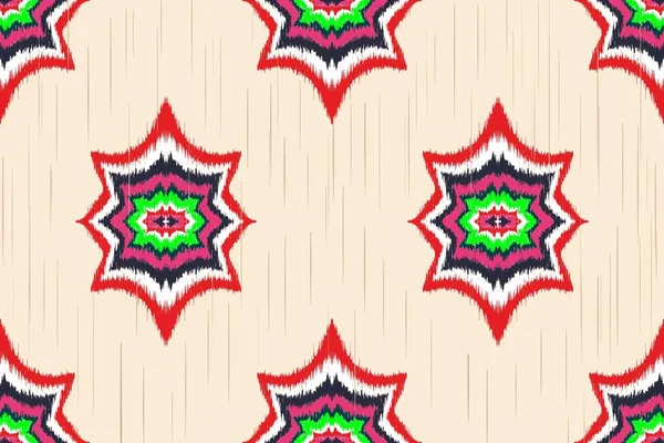 illustration ,Ikat printing textile pattern wallpaper, abstract for textile design