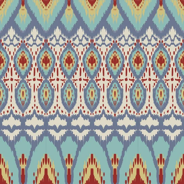 Illustration Ikat Printing Textile Pattern Wallpaper Abstract Textile Design — Stock Photo, Image