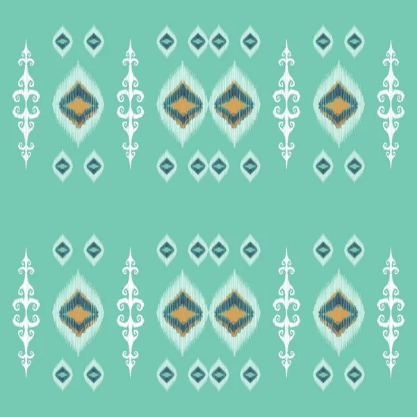 Illustration Ikat Printing Textile Pattern Wallpaper Abstract Textile Design — 图库照片