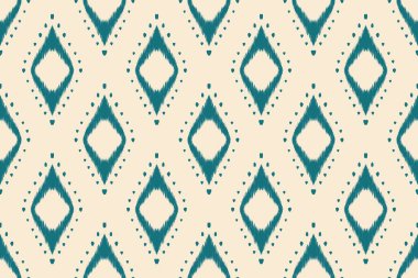 Resim, Ikat tekstil desenli duvar kağıdı baskısı, tekstil tasarımı için soyut