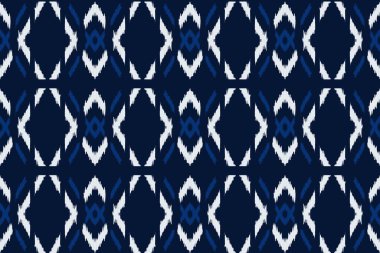 Resim, Ikat tekstil desenli duvar kağıdı baskısı, tekstil tasarımı için soyut