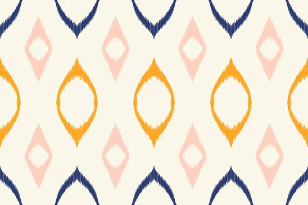 Illustration Ikat Printing Textile Pattern Wallpaper Abstract Textile Design —  Fotos de Stock