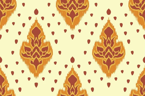 Illustration Ikat Printing Textile Pattern Wallpaper Abstract Textile Design — стоковое фото