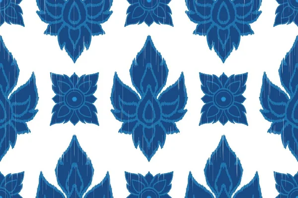 Illustration Ikat Printing Textile Pattern Wallpaper Abstract Textile Design —  Fotos de Stock