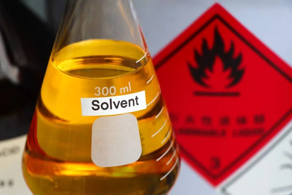 Solvent Chemical Used Laboratory Industry Flammable — Φωτογραφία Αρχείου