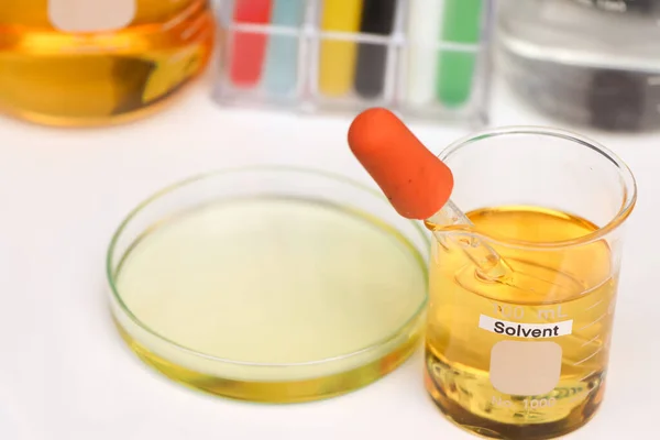 Solvent Chemical Used Laboratory Industry Flammable — Φωτογραφία Αρχείου