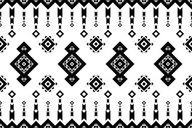 siyah ve beyaz çizimler, geometrik desenli tasarım, tekstil tasarımı için soyut, geometrik arkaplan 