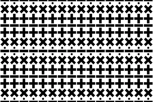 白黒のイラスト 幾何学模様のデザイン テキスタイルデザインのための抽象 幾何学的背景 — ストック写真