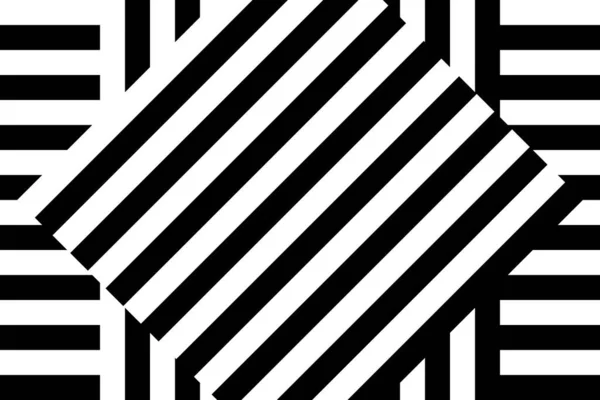 Fekete Fehér Illusztrációk Geometriai Mintázatú Tervezés Absztrakt Textiltervezéshez Geometriai Háttér — Stock Fotó