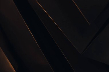 Metalik gümüş şekiller soyut arkaplan