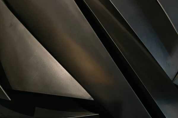 Edelstahl Industriematallic Mit Dunklem Abstrakten Hintergrund Für Modernes Design — Stockfoto