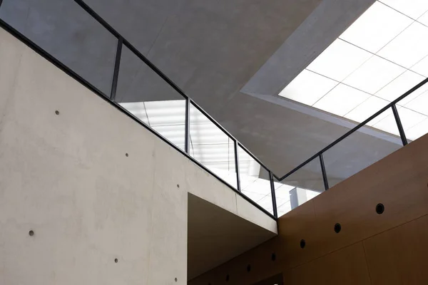 Partie Abstraite Design Architecture Moderne Intérieur — Photo